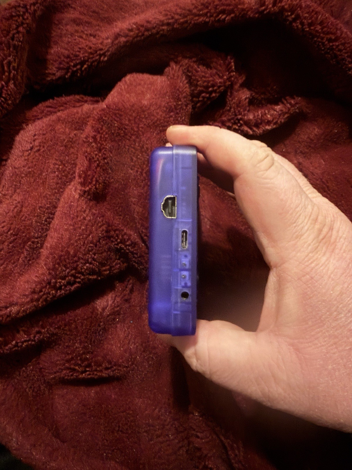 Analogue Pocket Transparent blue