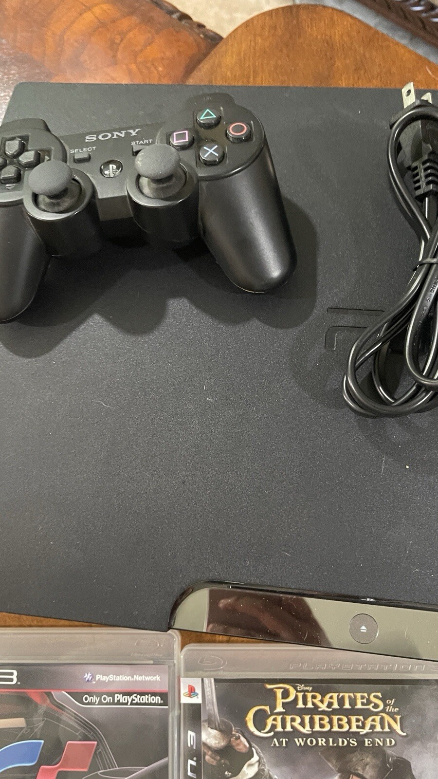 Sony PS3 CECH-2501A Console Bundle OEM Controller 3 Games HDMI Cable Tested