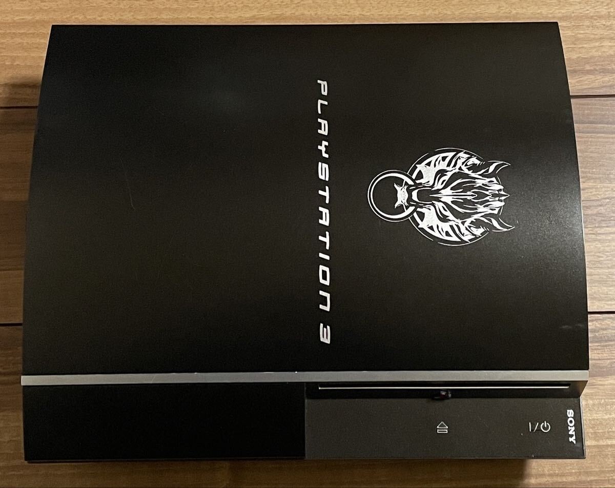 PS3 Console Final Fantasy VII Advent Children Cloud Black Edition with Box