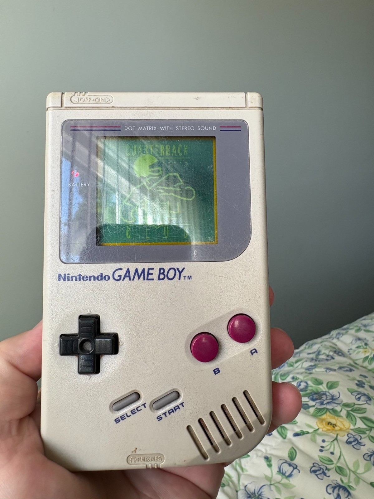 Nintendo Game Boy Launch Edition Handheld System – Gray