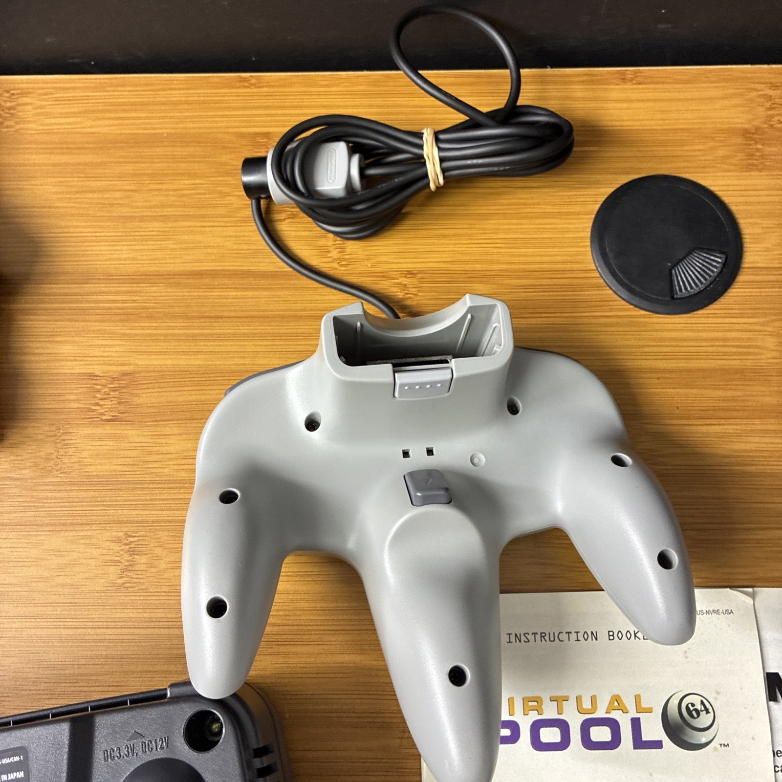 Vintage Nintendo 64 N64 Console Bundle 2 Controllers, Game & Cables Tested