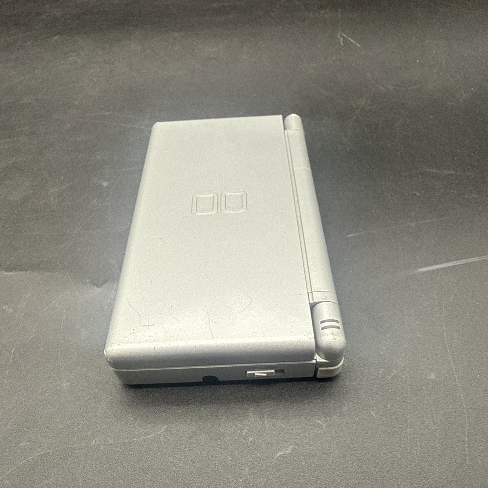 Nintendo DS Lite Console Light Gray With Nintendo Ds Super Mario