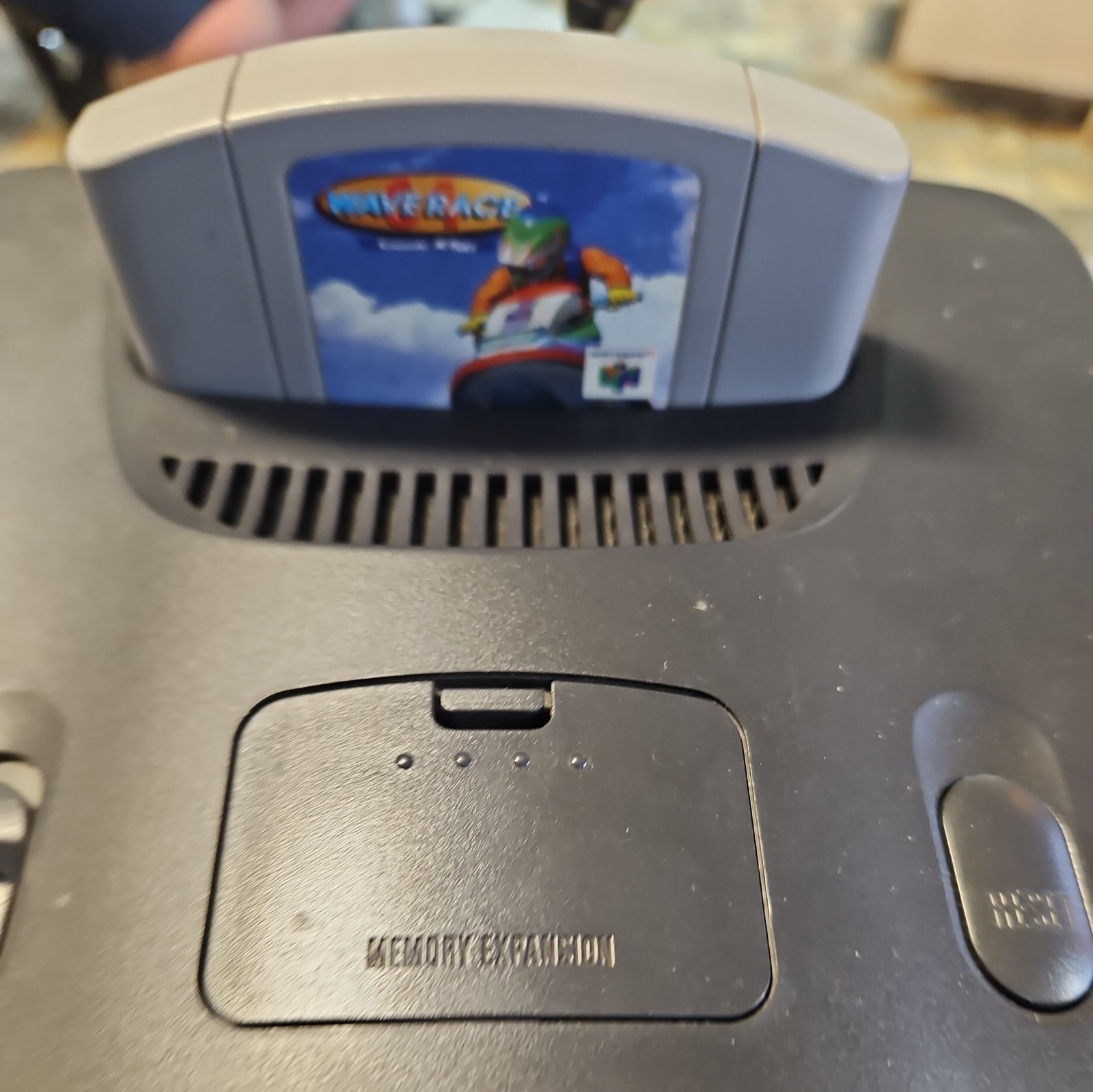 Nintendo 64 N64 Console Bundle w/ Controller Power Supply and wave racer