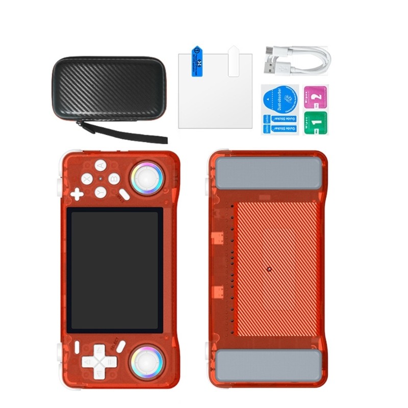 Portable Plastic Handheld Gaming Device 3.5 Inches Display 128GB Preloaded 18000