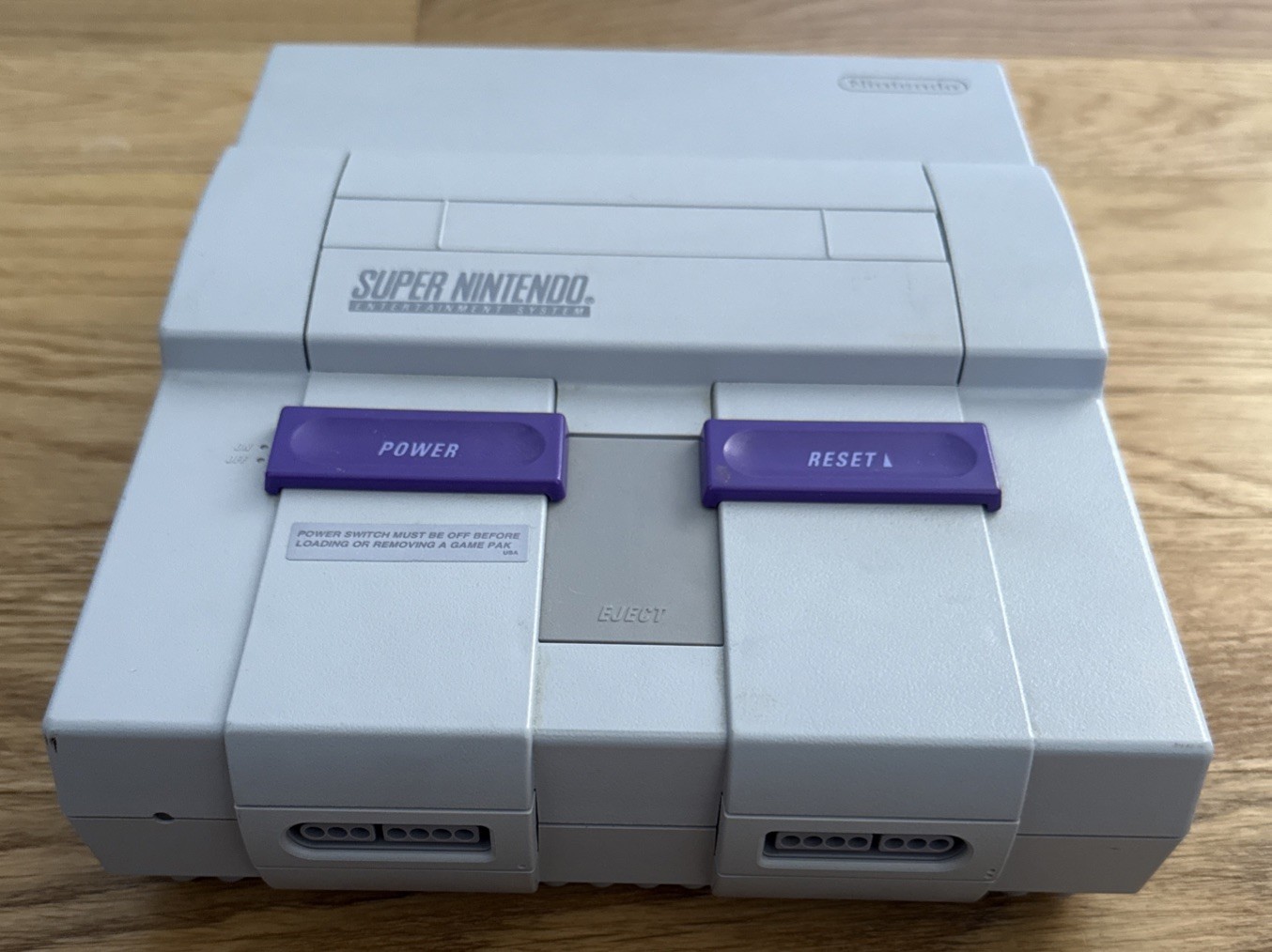 Super Nintendo SNES Super Set CIB Console w/ Box, Super Mario World, OEM Control