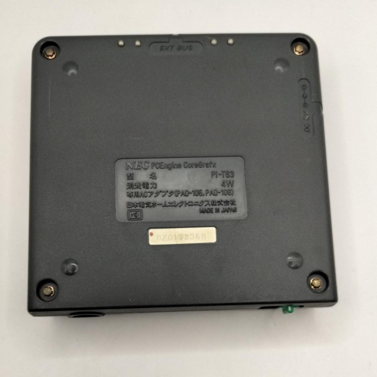 PC Engine CORE GRAFIX Model PI TG3 NEC