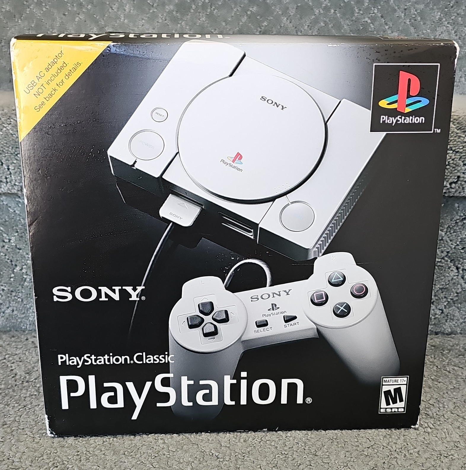 Sony PlayStation Classic Microconsole 20 Games HDMI 2 Controllers Boxed NTSC-U/C