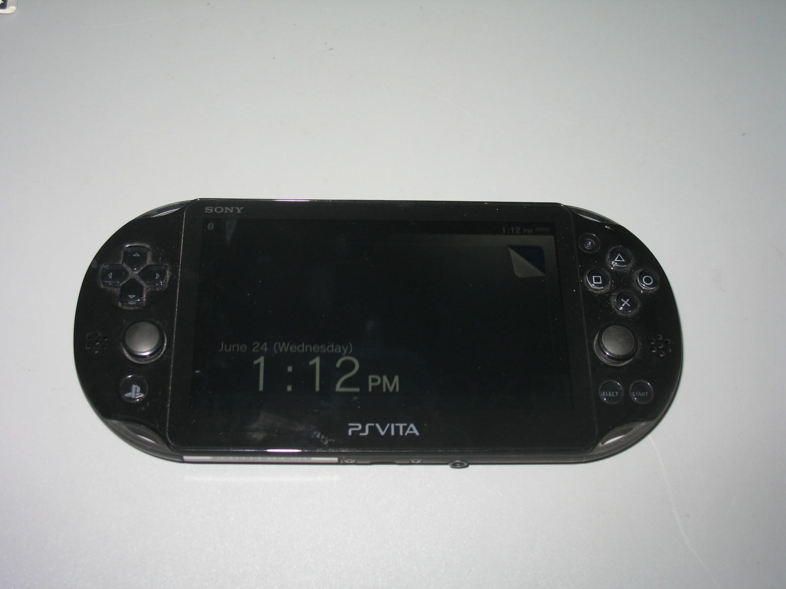 Sony PlayStation Vita PS Vita PCH-2001 Handheld Console Gaming System Black