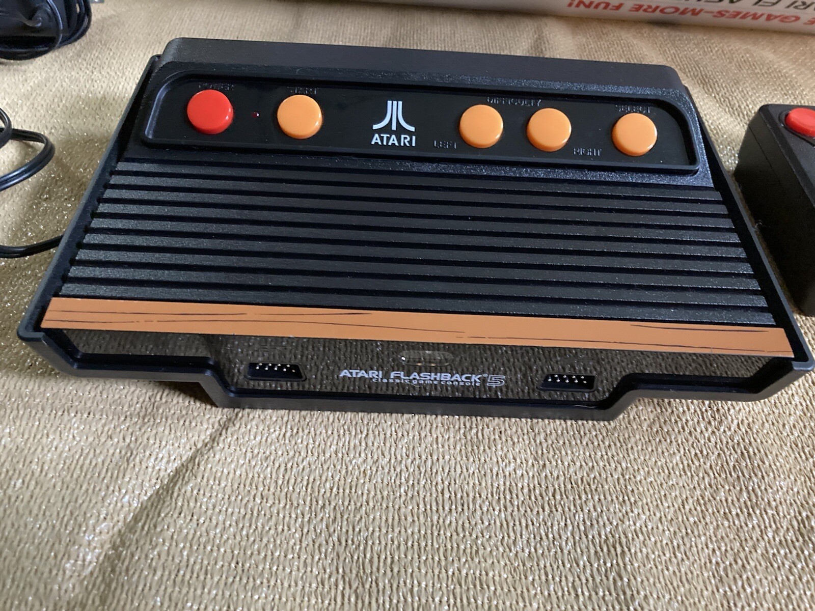Atari Flashback 5 Classic Game Collector’s Edition Console 2 Wireless Controller
