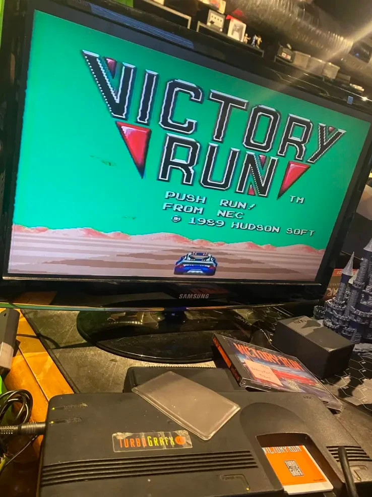 TURBOGRAFX-16 System with Controllers and Games | Tested, Working