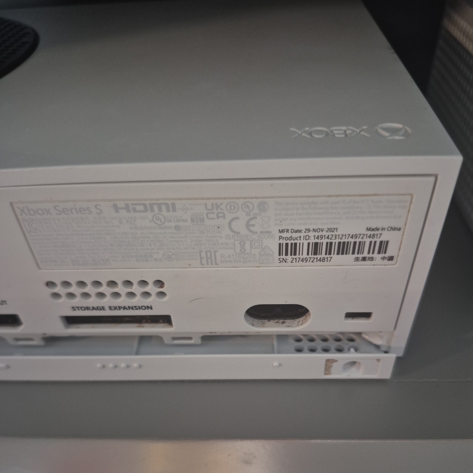 Microsoft Xbox Series S 512GB Console Gaming System Robot White 1883