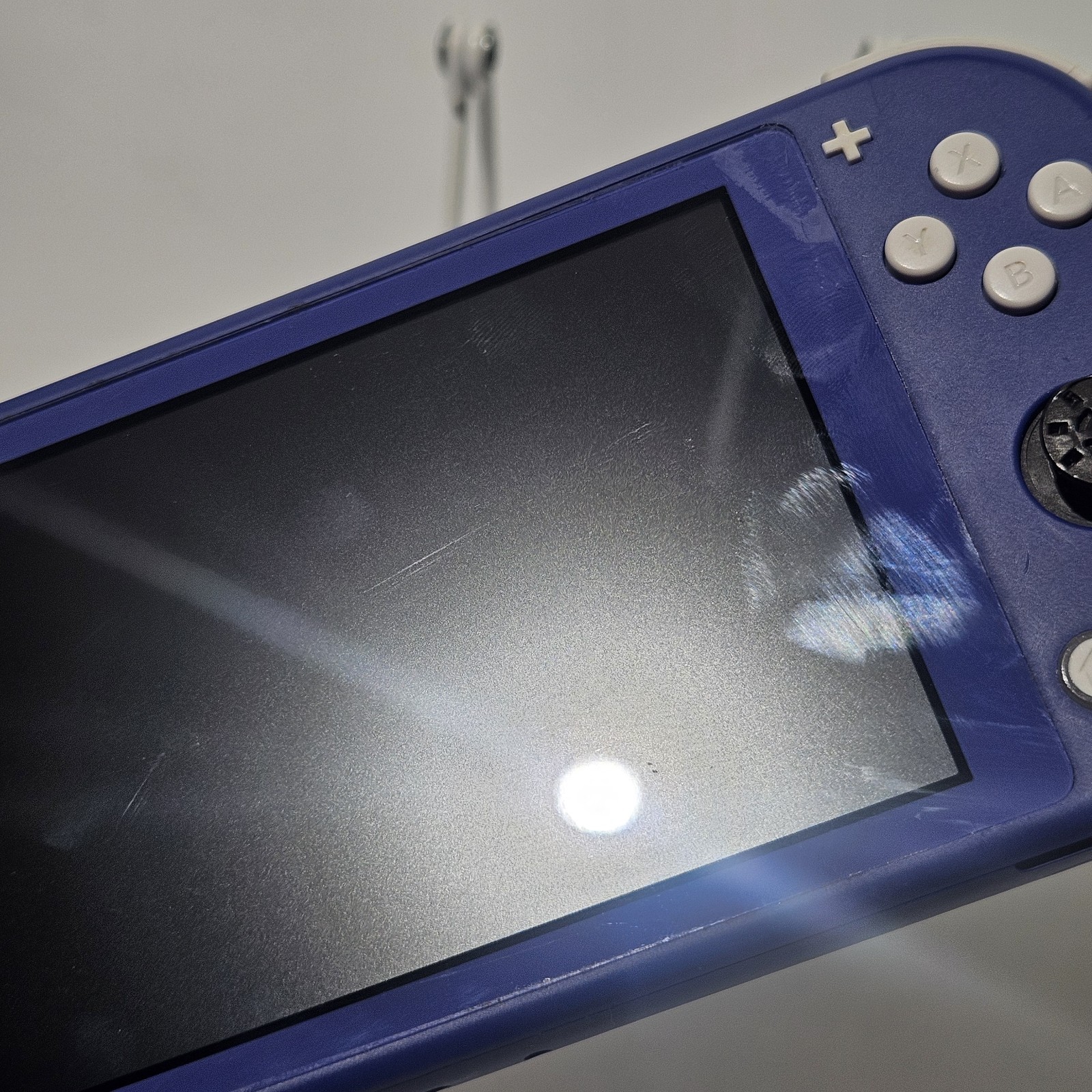 Nintendo Switch Lite HDH-001 Handheld Console System 32GB Blue – No Grip Tested