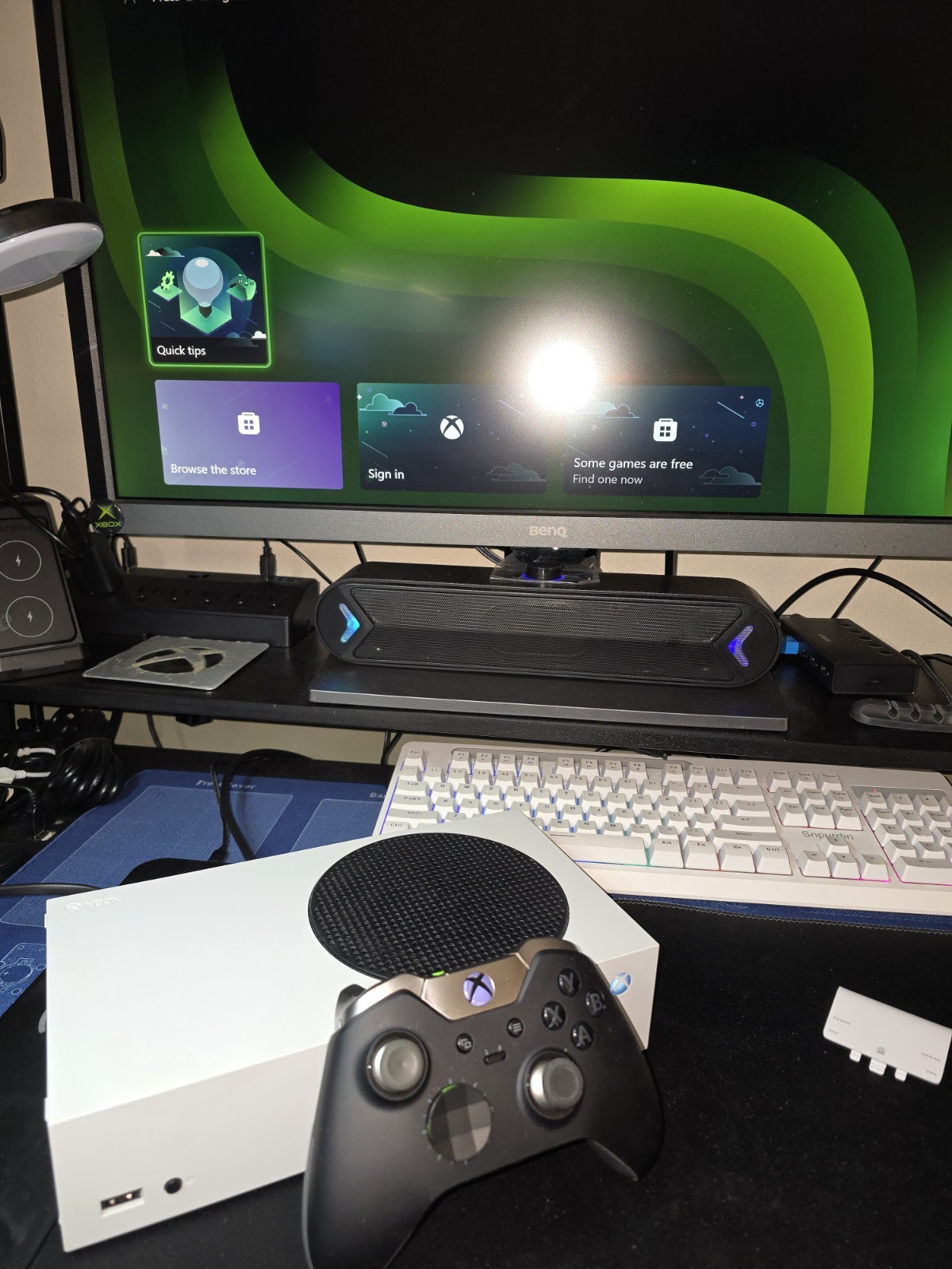 Xbox Series S Console Bundle – Elite Series 1 and 500gb m.2 SSD expansion
