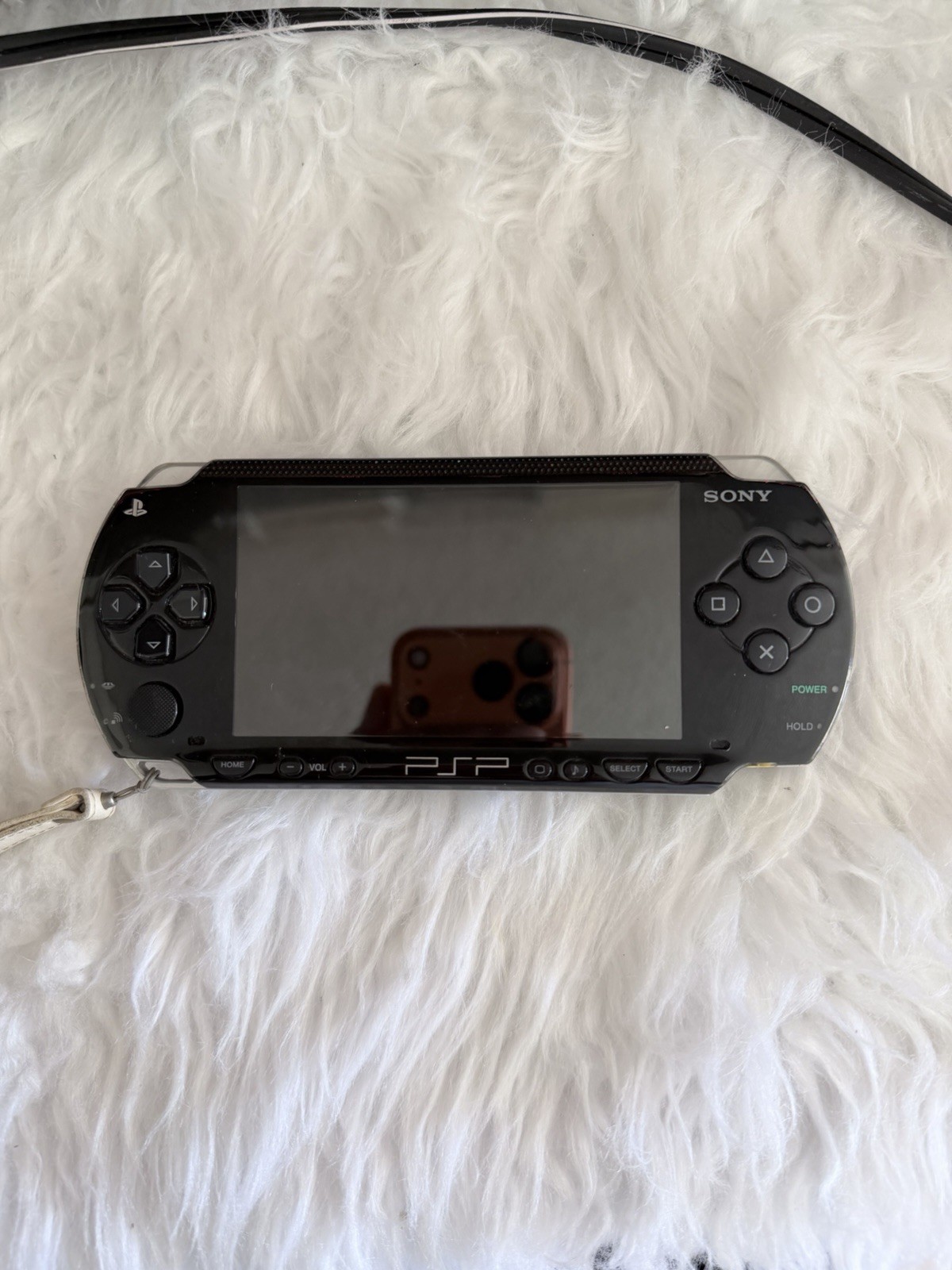 Sony PSP-1001 Handheld Console Black Wi-Fi Capability USB Mini-B Headphone Jack