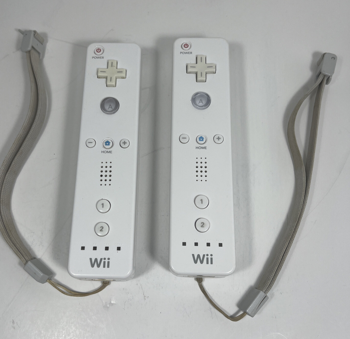 Nintendo Wii Console RVL-001 Bundle W/ 2 Controllers, Sensor, Cords, TESTED!!!