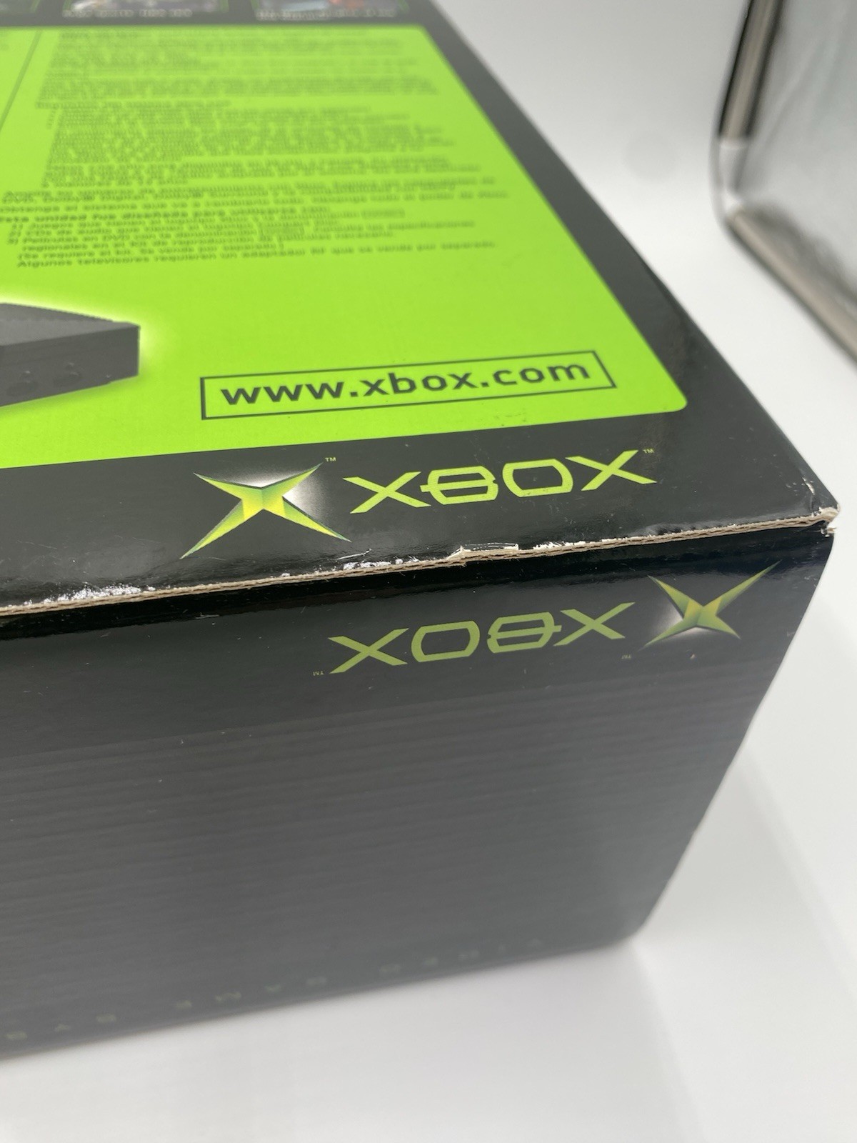 Microsoft Xbox Original video game system console CIB complete in box w/ foam