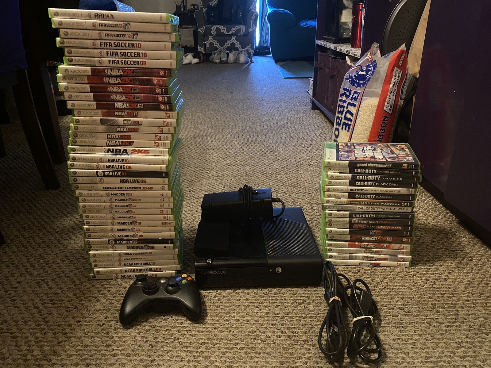 Microsoft Xbox 360 E 4GB Black Console