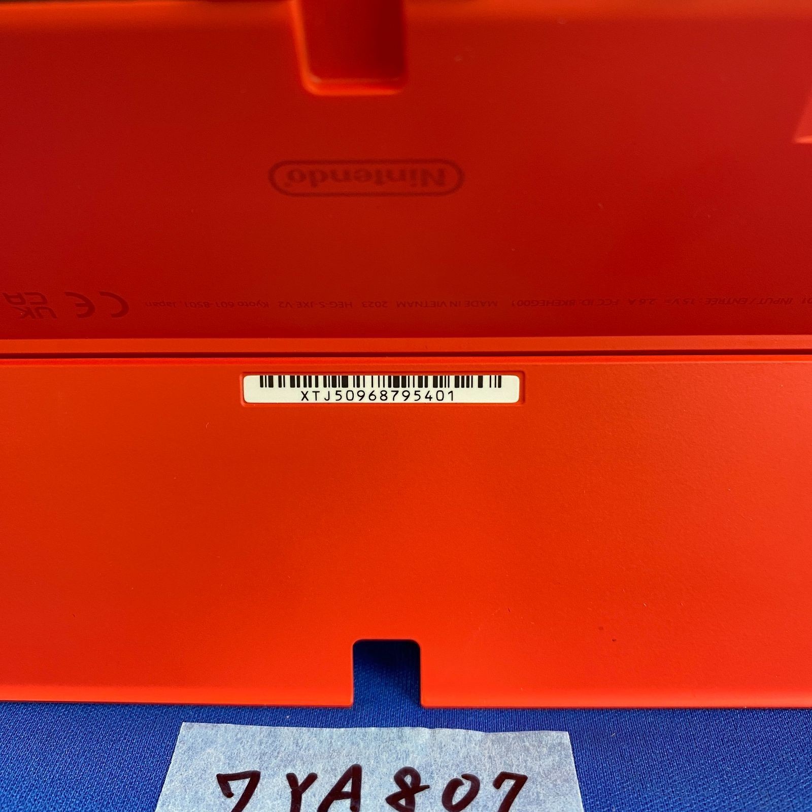 ◇(ワ)YA807 Nintendo Switch (OLED Model) HEG-001 Mario Red Edition Japan