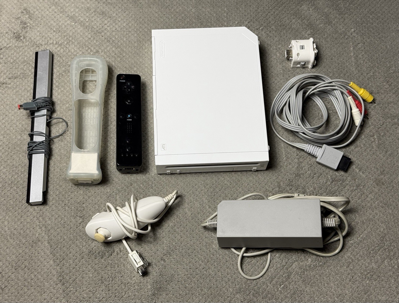 Nintendo Wii 512GB Console – White GameCube Compatible With Motion Plus Adapters