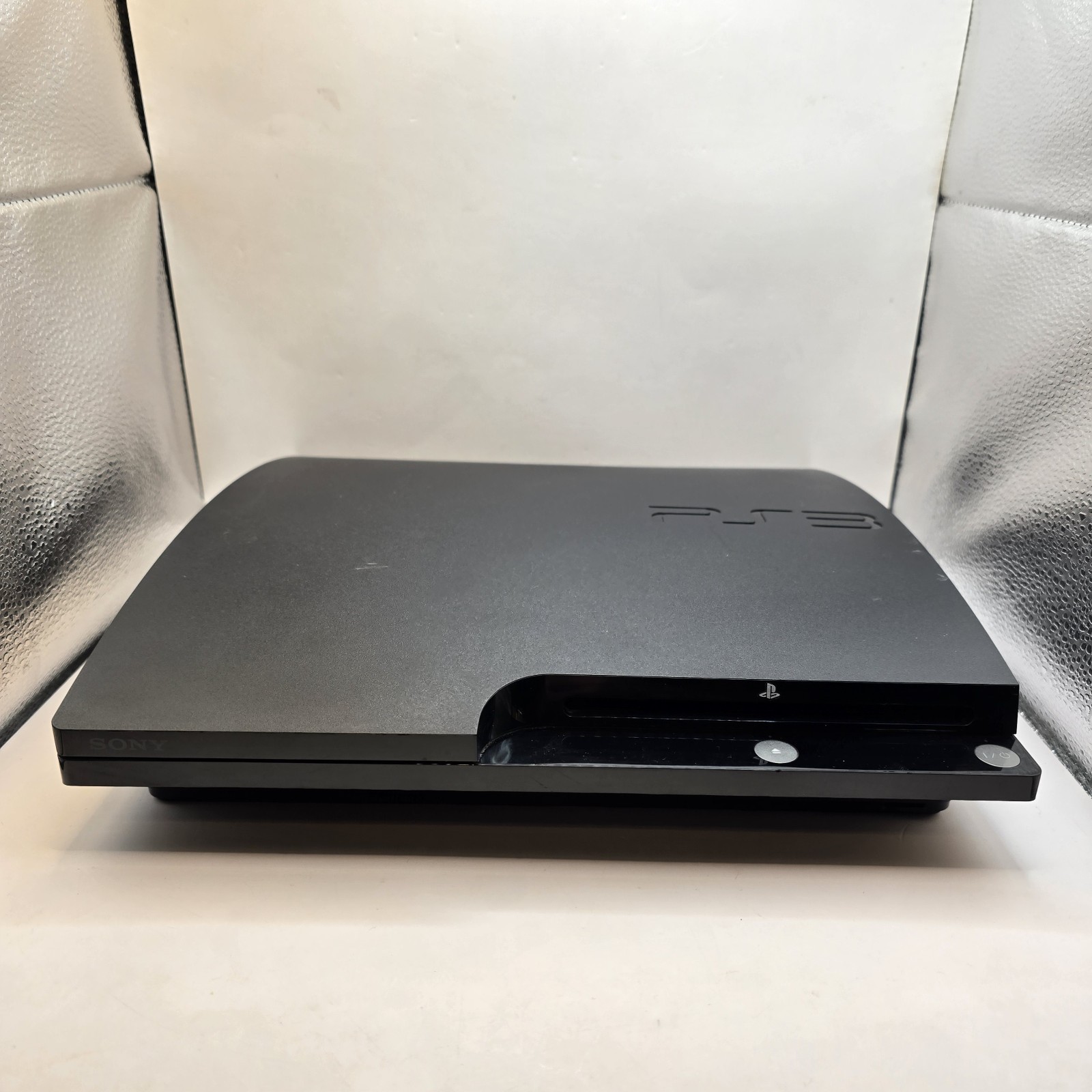 Sony PlayStation 3 PS3 Slim Console With Controller & Cords Tested & Working!