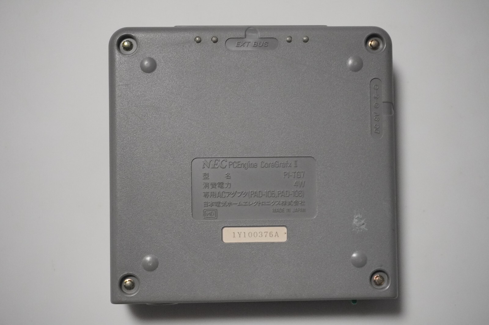 PC Engine Core Grafx 2 console Japan NEC PITG7 system US Seller