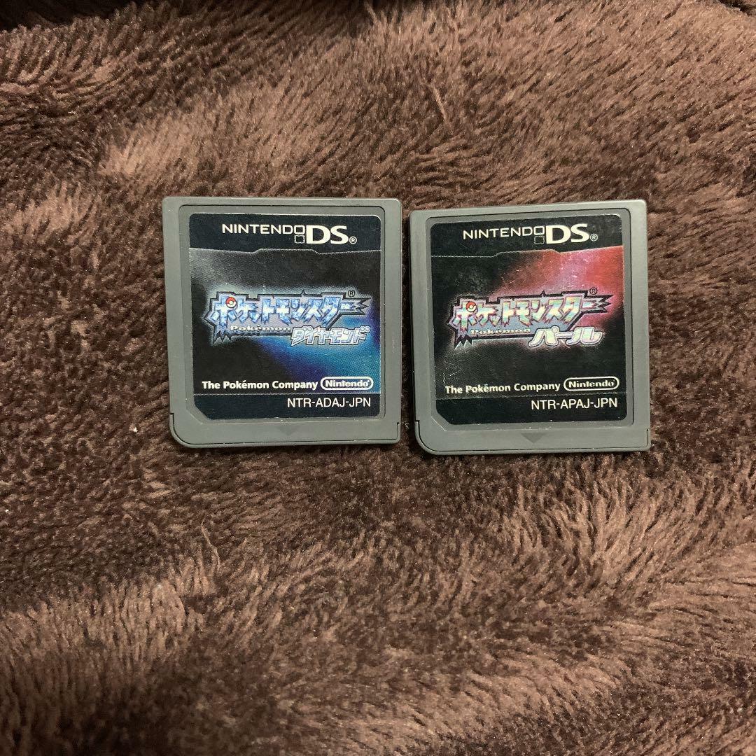 DS game Pokemon Diamond and Pearl set Nintendo Japan Japanese