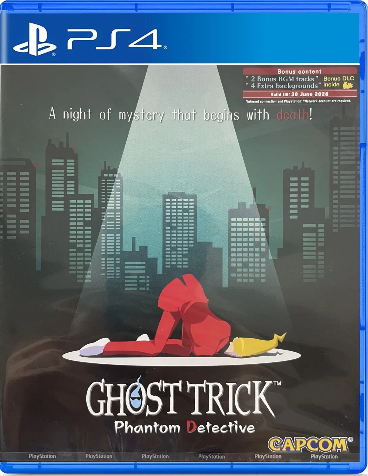 Ghost Trick Phantom Detective PS4 Brand New Game Special (2023 Action/Adventure)