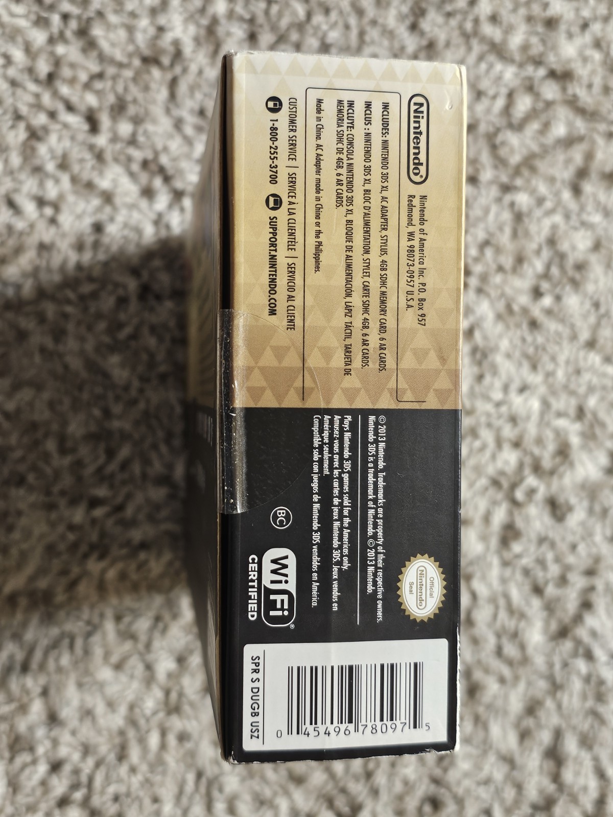 Legend Of Zelda Link Between Worlds Nintendo 3DS XL Limited Edition Console CIB