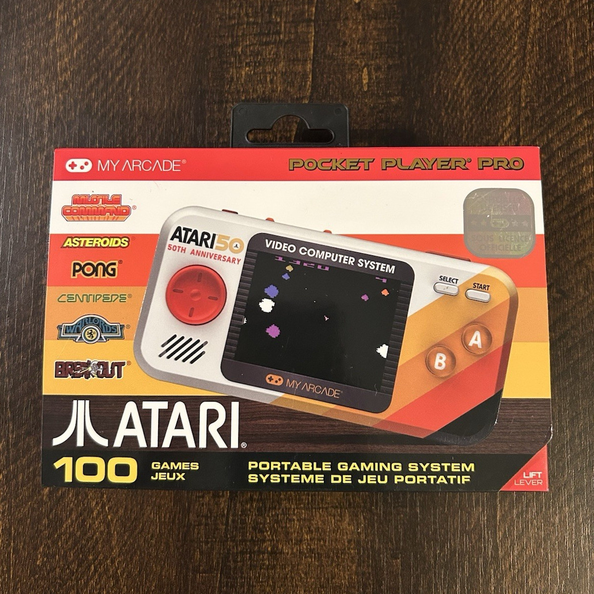 My Arcade Pocket Player Atari 50th