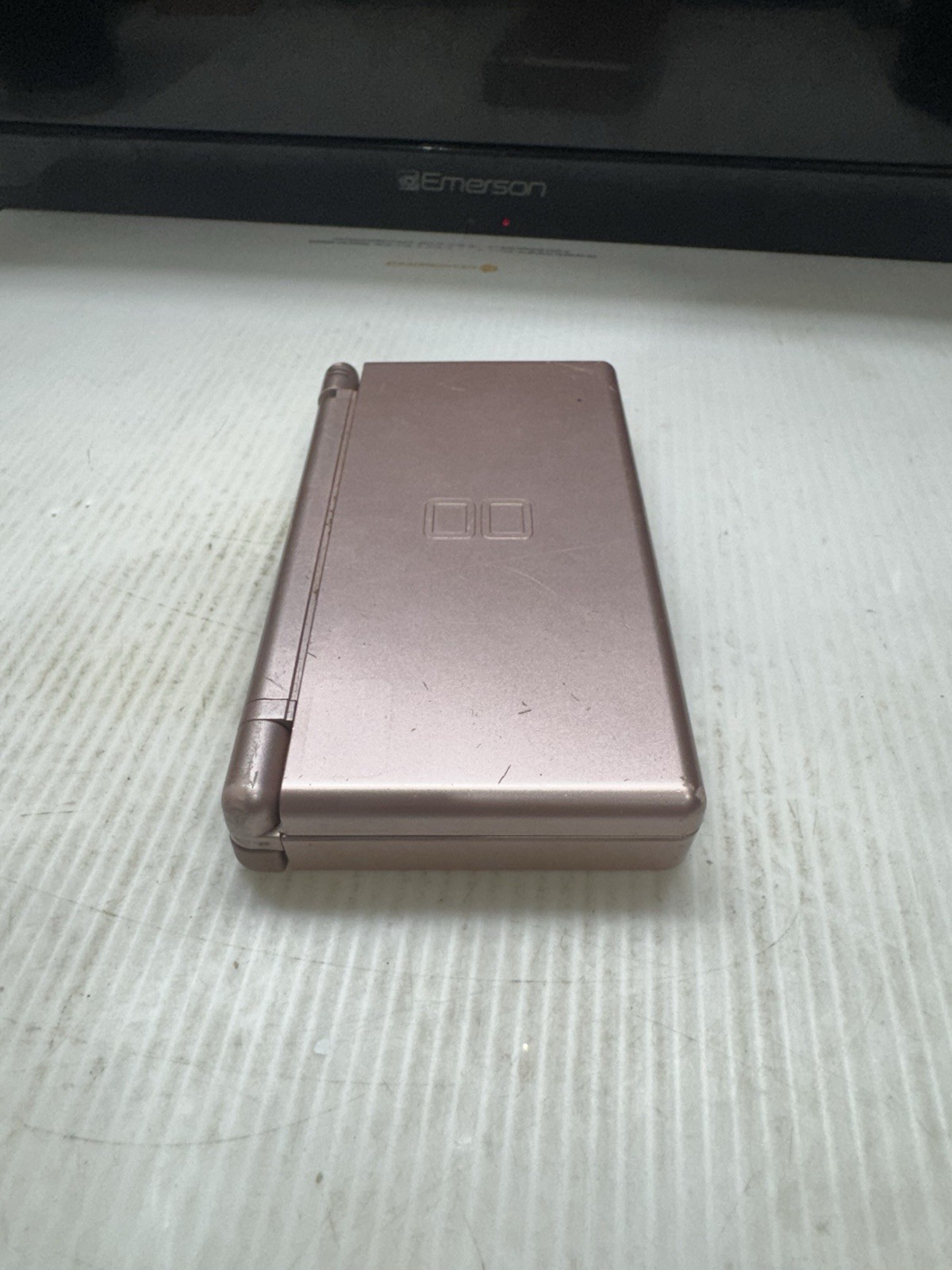 Nintendo DS Lite Video Game Handheld Console – Metallic Rose Tested Acceptable