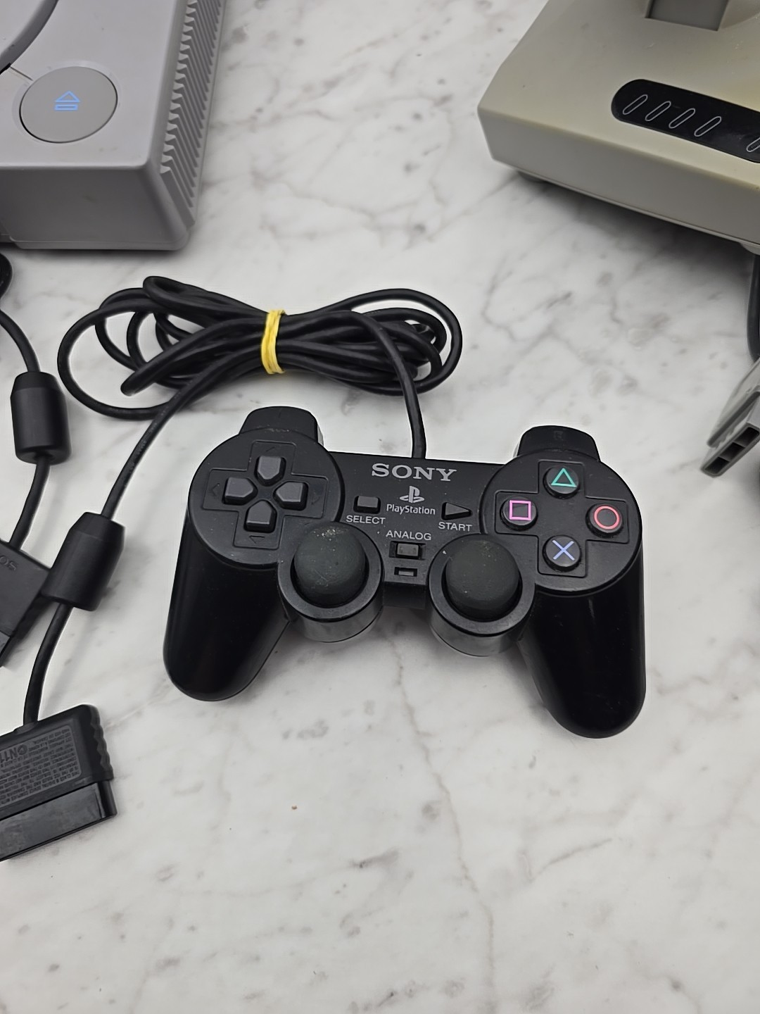 Untested For Parts Console PS1 Sony Playstation 1 PAL SCPH-7502 W/ Games