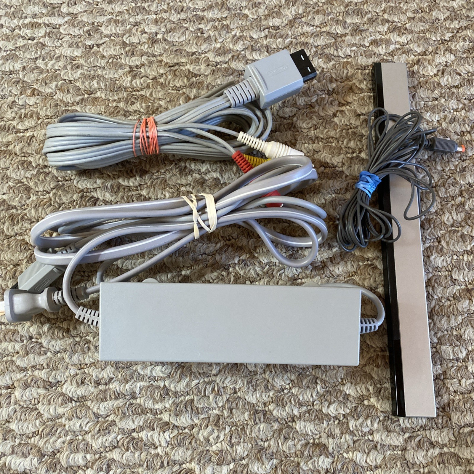 Nintendo Wii Black RVL-101 Model Console Tested Working OEM With Controller