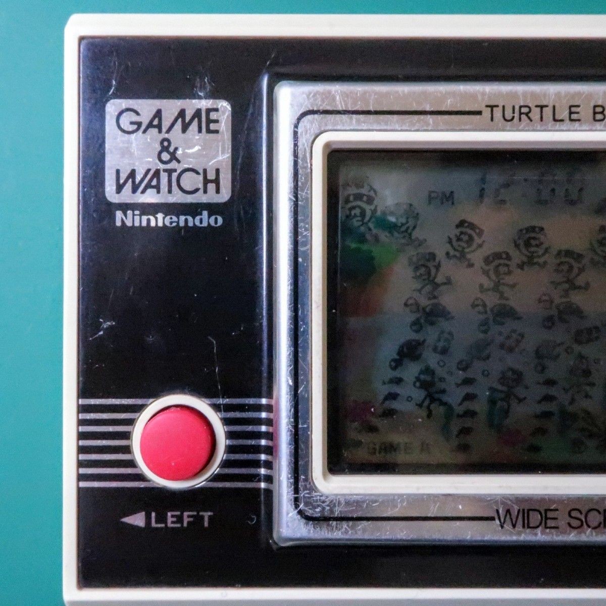 Nintendo Game & Watch Turtle Bridge TL-28 Wide Screen Tested