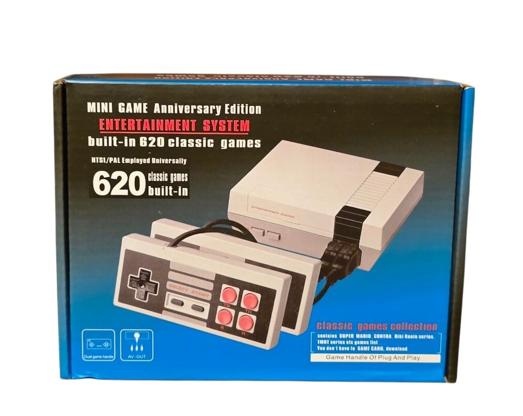 NIB Mini Game Anniversary Edition Console One Size Gray Black