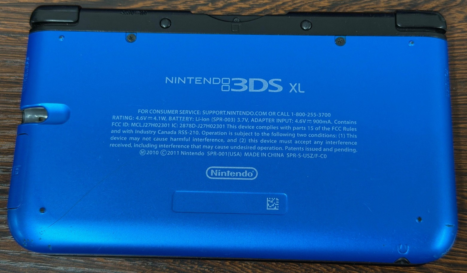 Nintendo 3DS XL Blue Handheld System Console – Great Used Condition