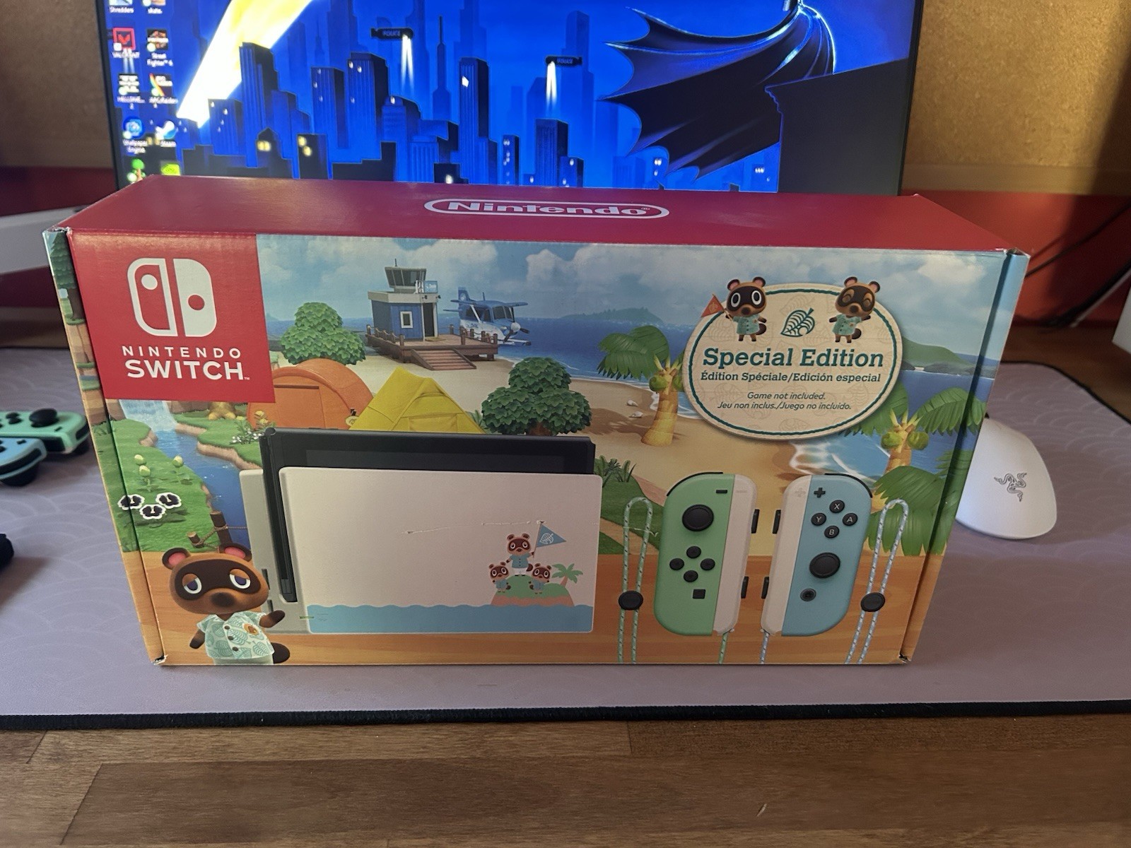 Nintendo Switch Animal Crossing: New Horizons Edition Console Complete in Box