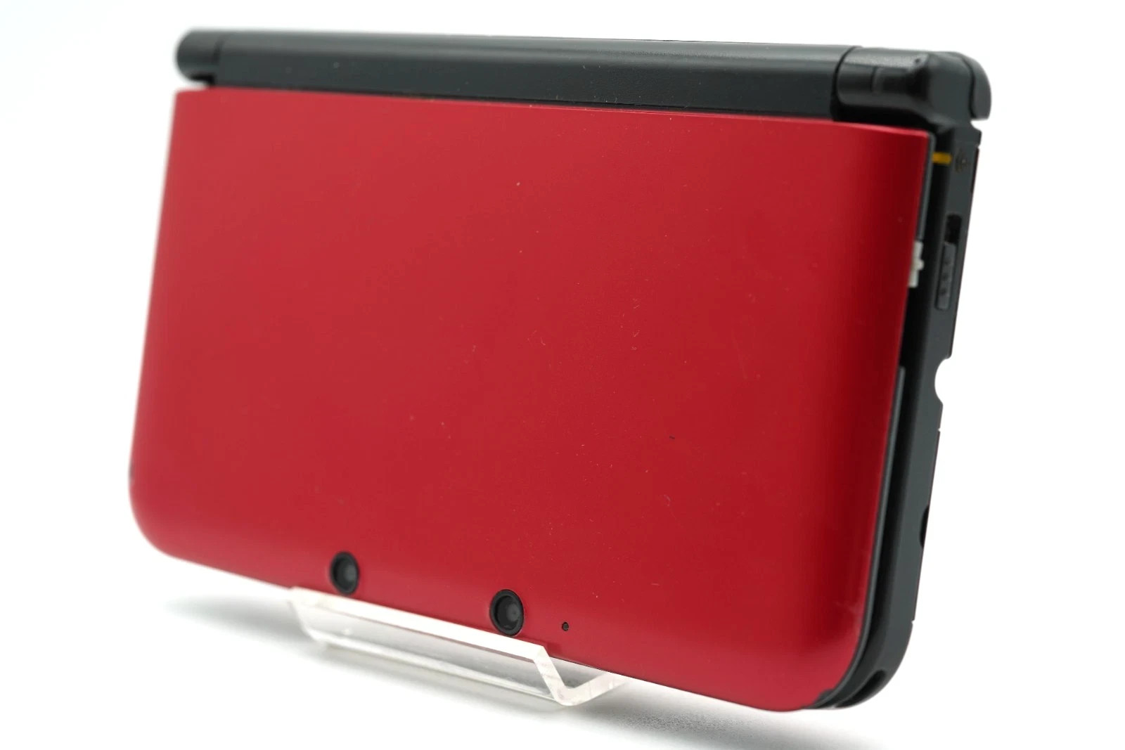 [ REGION FREE ] Nintendo 3DS XL LL Red Black Console [Rank B] English ok #001