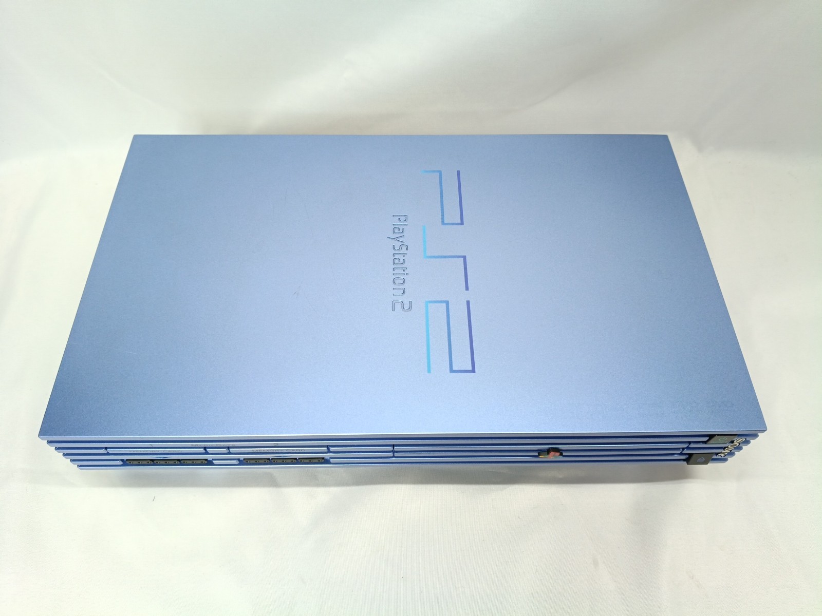 PS2 Aqua Blue Console controller Boxed set Playstation2 NTSC-J Japan Tested