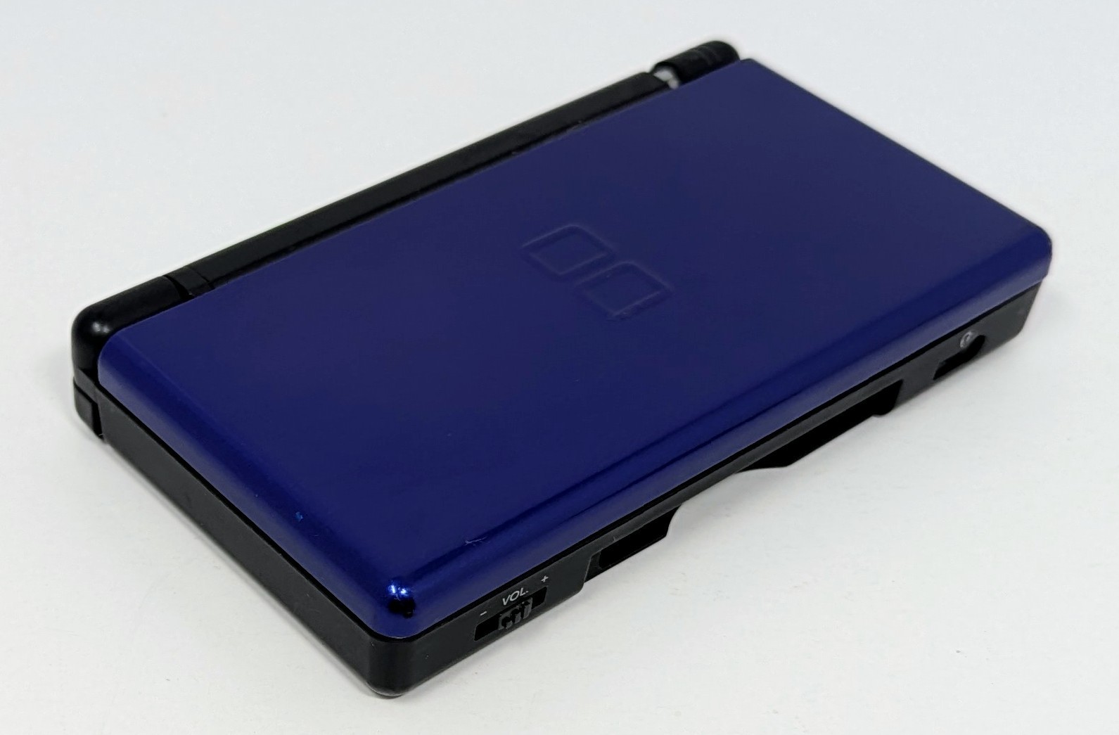 Nintendo DS Lite Cobalt Blue System Bundle w/ Diddy Kong Racing – Broken Hinge