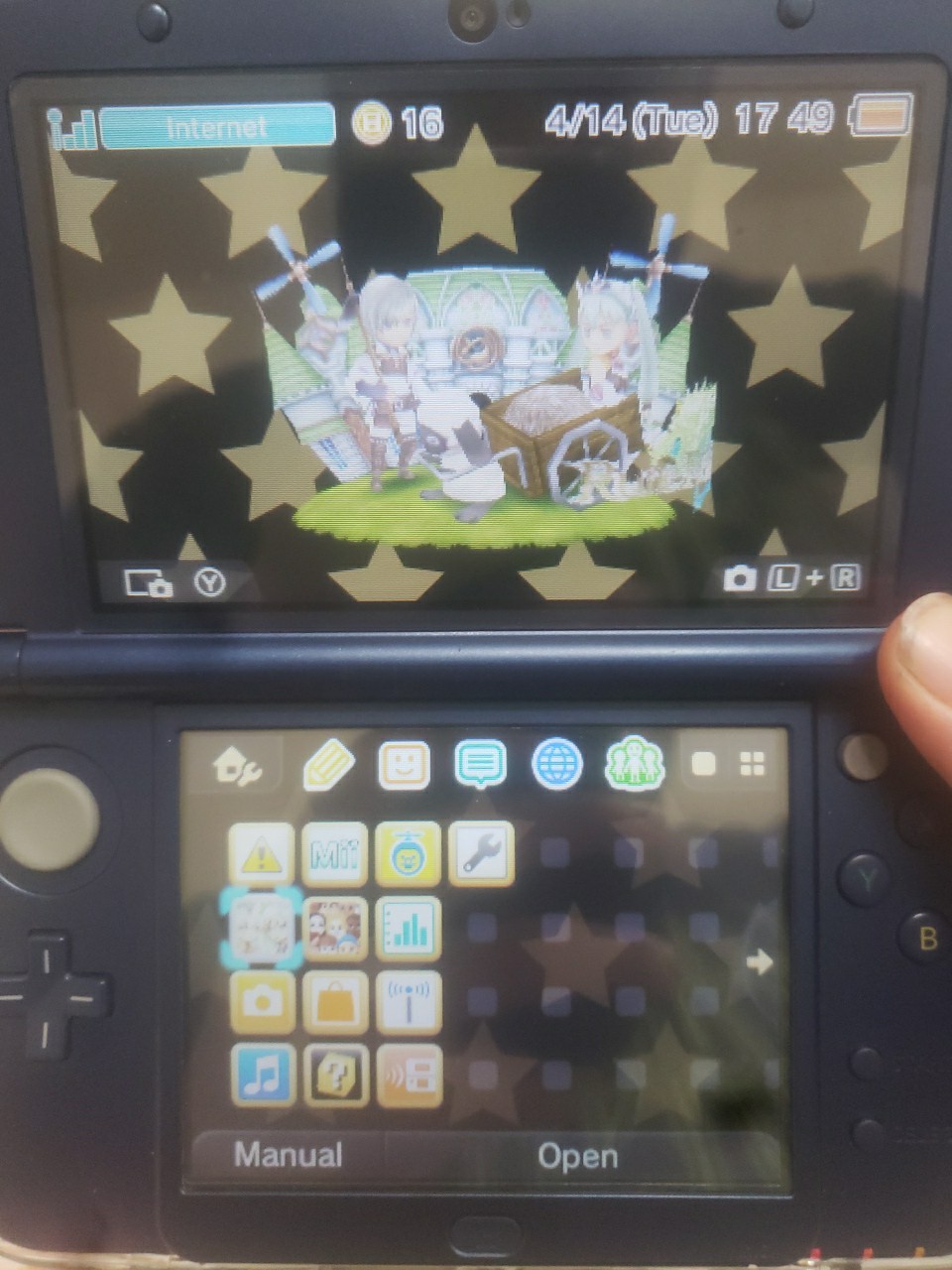 Nintendo Ds Lite Metallic Rose Gold & Rune Factory 1 2 3 4 Bundle Tested Working