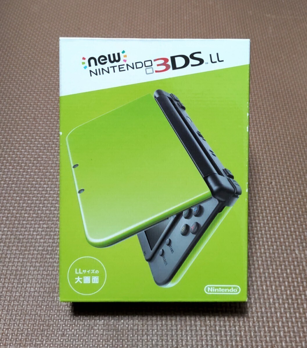 [Near Mint] New Nintendo 3DS LL Lime Black Console IPS? Japan Region Locked RED-