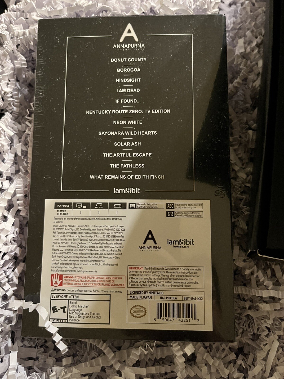 NEW Annapurna Interactive Deluxe Limited Edition Collection Nintendo Switch Game
