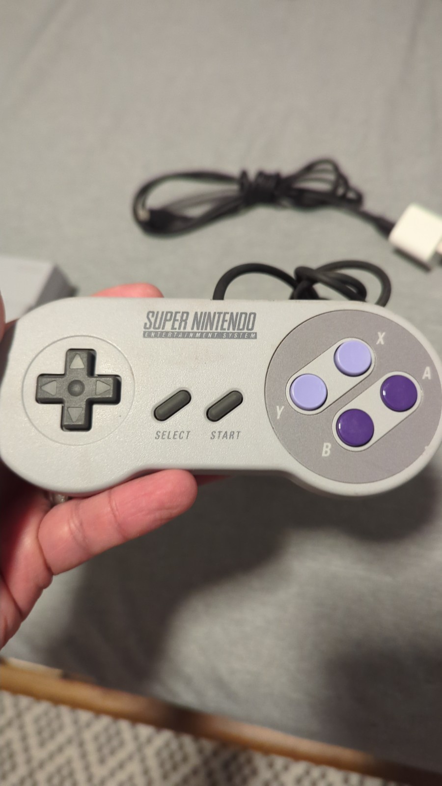 Nintendo Super NES Classic Edition Console w/1 Controller & AC *used/works*