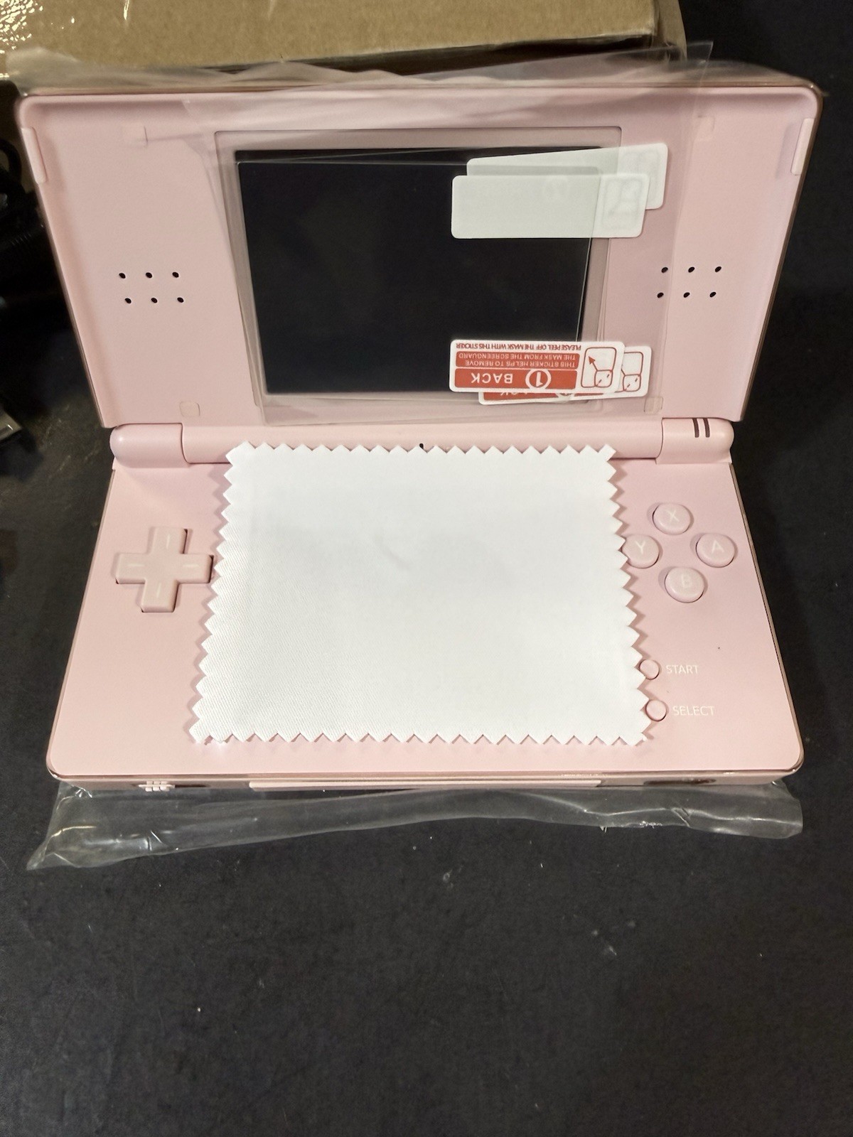 Nintendo DS Lite Pink Console DC + USB Charging Cable + Micro SD + +