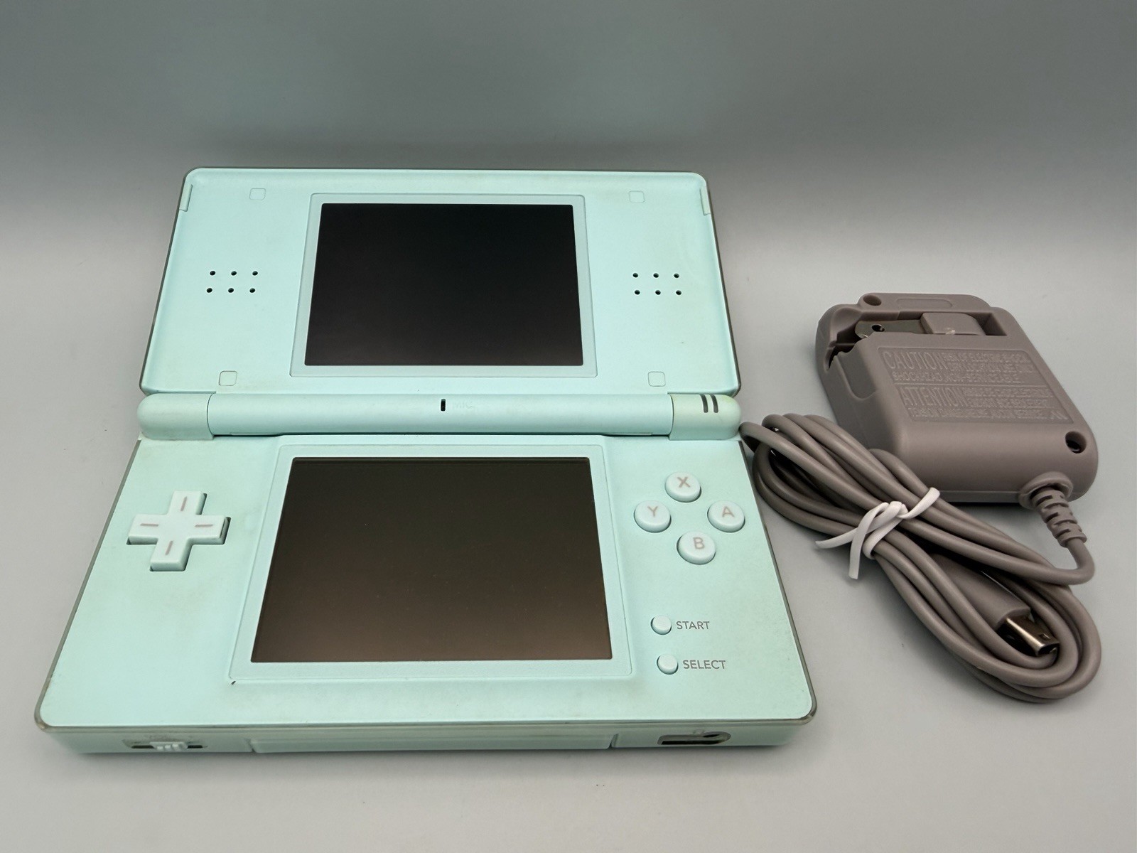 Nintendo DS Lite Console USG-001 Ice Blue with new charger