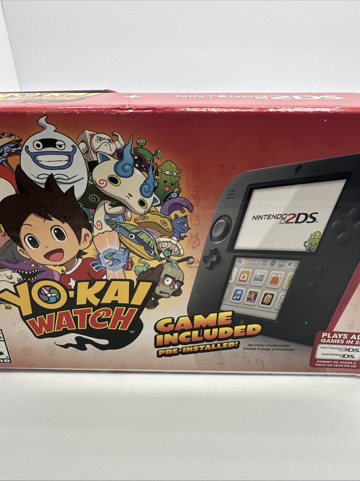 Nintendo 2DS Console Yo-kai Watch Edition Camera Doesn’t Work