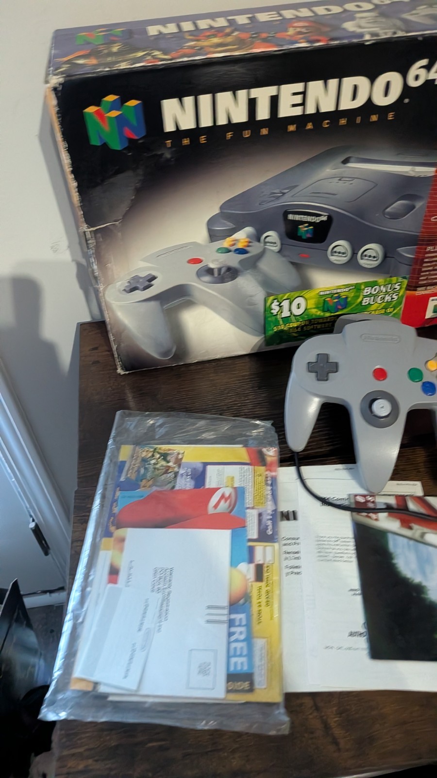 Nintendo 64 Video Game Console N64 Console INCLUDES ORIGINAL BOX