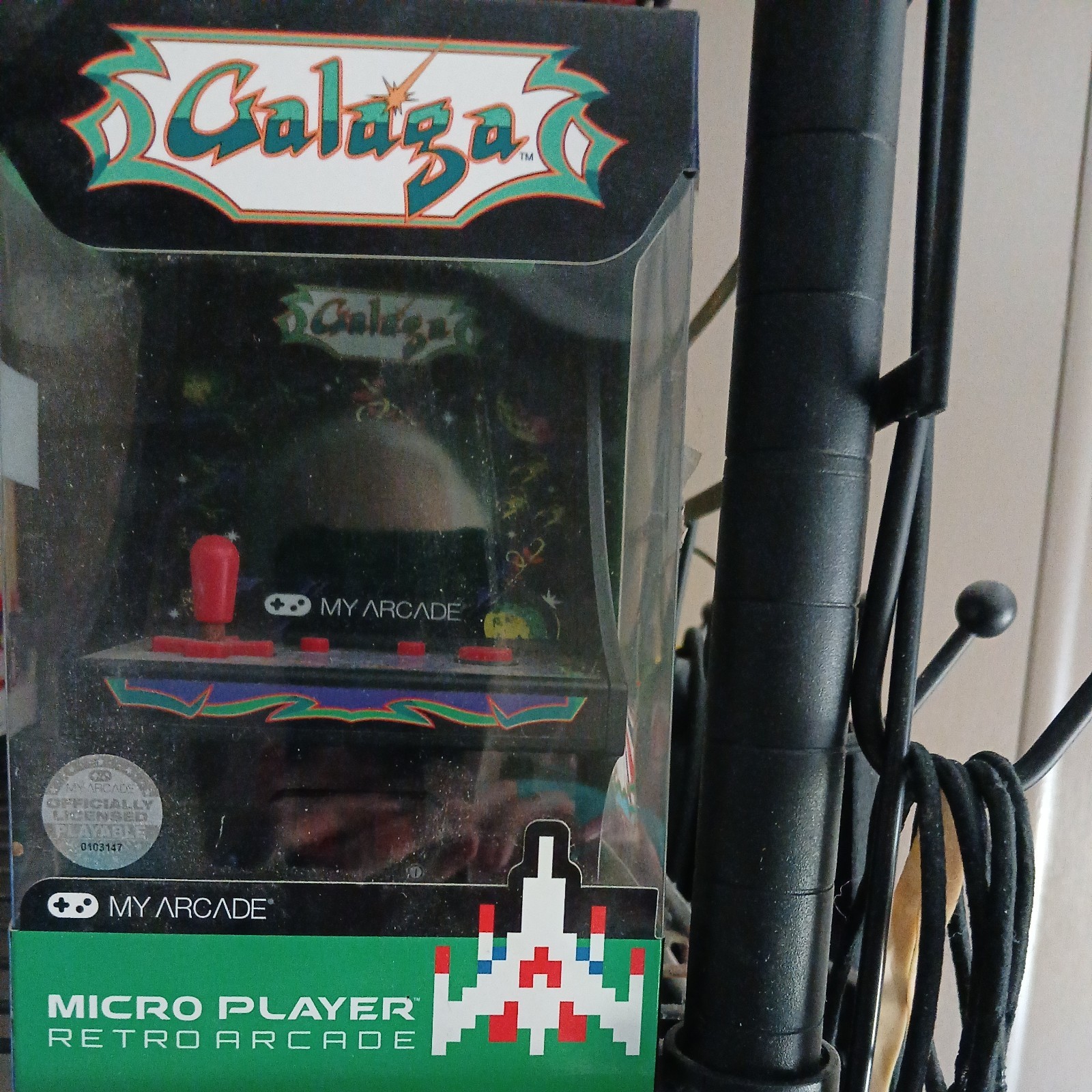 My Arcade DGUNL-3222 Galaga Handheld System – Black