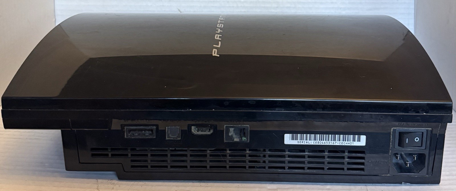 Sony PlayStation 3 PS3 Console (CECHH01) w Controller & All Wires – Tested