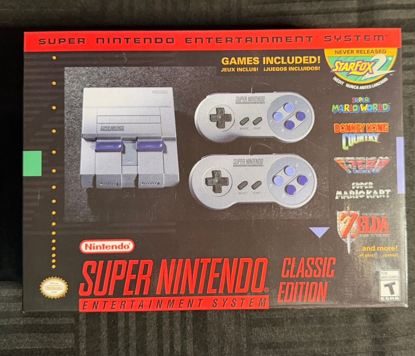 Super Nintendo Entertainment System SNES Classic Mini Edition Brand NEW